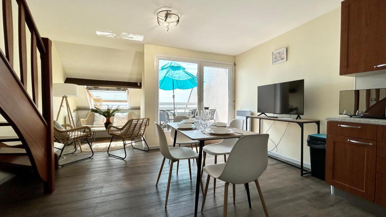 Plein Sud, Appartement Vue Baie, Acces Direct Plage لو كْروتْوَ المظهر الخارجي الصورة
